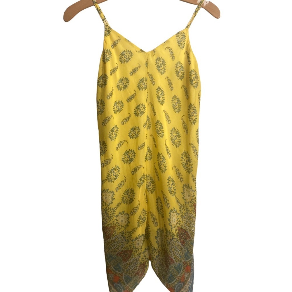 As U Wish- Yellow Floral Dress